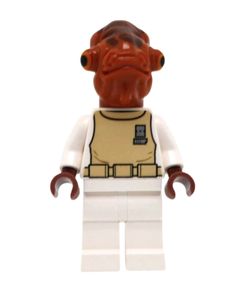 Lego ADMIRAL ACKBAR Minifigure Lego Star Wars Lego Minifigure
