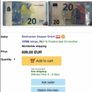 Misprint/error 20 euro note Image 4