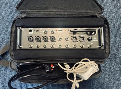 Behringer XAir12 with Gator bag and portable router