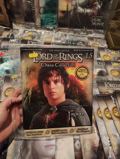 Eaglemoss Lord of the Rings Chess Collection Chessboard 3D Board Binder Magazines No Figures