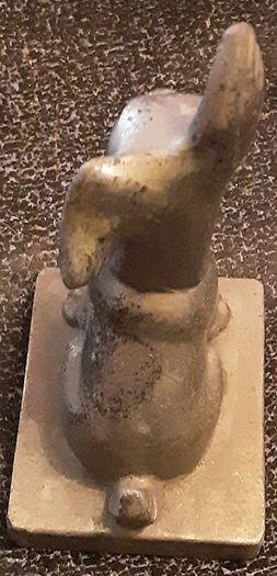 vintage scottie dog, possibly pewter