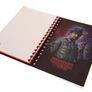 Stranger Things A5 Wiro Notebook with Metallic Cover featuring the Cast of Season 1  (FREE POSTAGE) Image 6