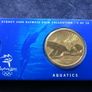 26 x Australia collection Bronze 5 Dollars coincards collection | Olympics 2000 Image 3