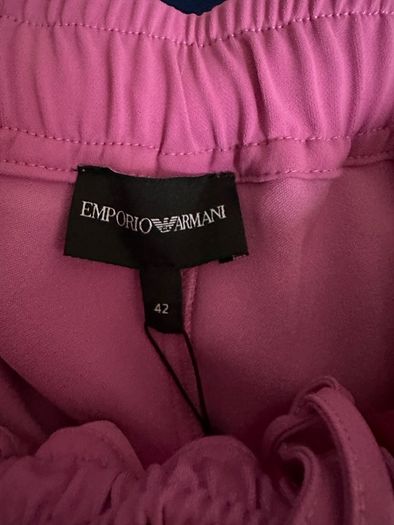 Pink Emporio Armani trousers - sz 12-14