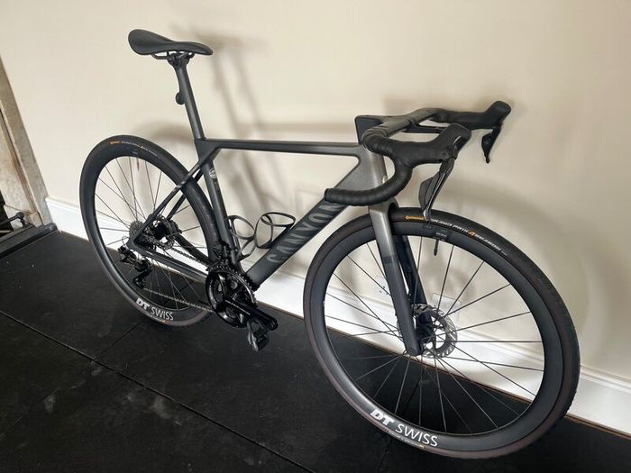 As new Canyon Ultimate CFR Dura Ace Di2 road bike