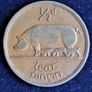 Ireland 1940 half penny coin Image 8