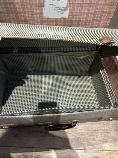Old style suitcases
