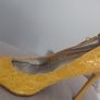 yellow snake print high heels size UK 3 Image 2