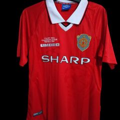 Man Utd ( Retro/beckham 7 )champions League Jersey ,size : L