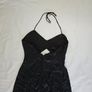 AFRM Revolve Black Snakeprint Cutout Midi Dress RRP 75E Image 9