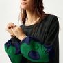 Fab Bohemela Black Sweatshirt Size XL Image 2