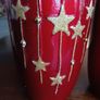 Christmas Glass Candle Holders (tall) Image 3