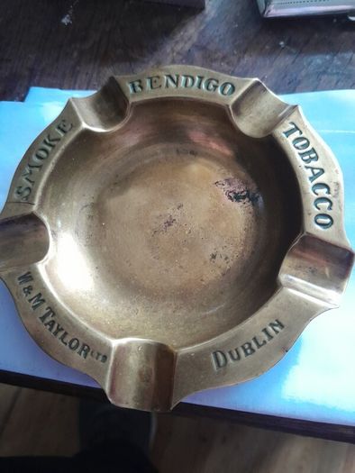 vintage brass ashtray Dublin