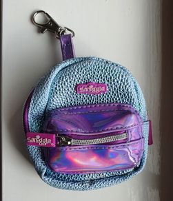 New - A SMIGGLE Mini Collectable Keyring - A Mini Backpack / Schoolbag - #