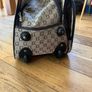 wheeled suitcase bag with long handle and short carry handles Image 2