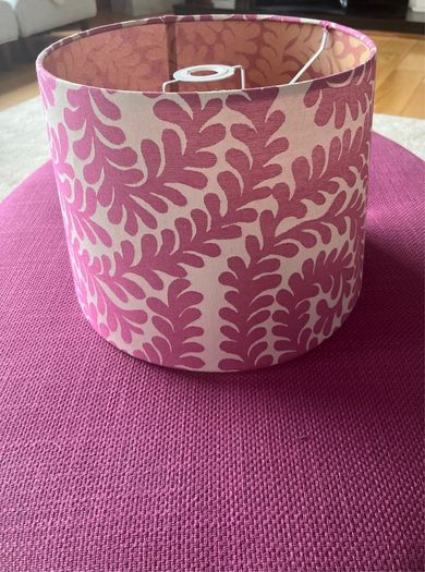 4 Laura Ashley Berry cushions & matching shade EUC