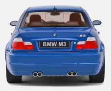 BMW E46 M3 2000 Laguna Blue 1/18 New In Box