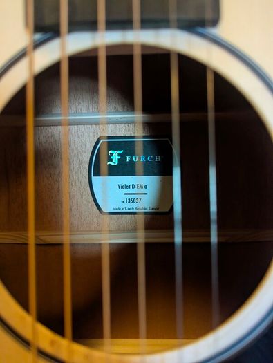 Furch Acoustic Guitar, Plus Case and Stand