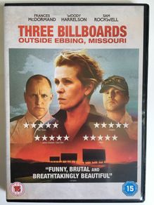 Three Billboards Outside Ebbing, Missouri [2017] Frances McDormand, Woody Harrelson, Sam Rockwell [Movie DVD] Academy Award Winner