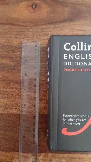 Collins English dictionary by Collins Dictionaries - pocket edition