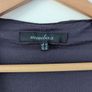 Muubaa 100% Genuine Suede Grey Waterfall Jacket Size 8 Image 4