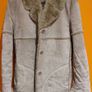 Beige Leather Size Medium NAF NAF Classic Vintage 2000s Ladies Womens naf naf Image 5