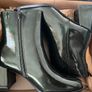 Marco Tozzi Forest Green Patent Ankle Boots Image 2