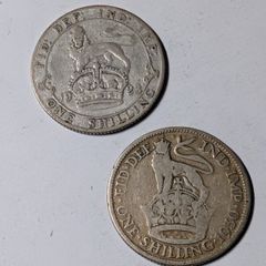 2 Shilling types UK