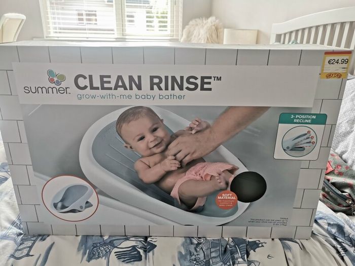 Clean Rinse Baby Bath insert