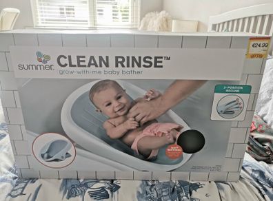 Clean Rinse Baby Bath insert