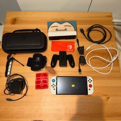 Nintendo Switch OLED + SD card 256gb + accesories