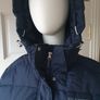 BNWT long puffer Coat Jacket Women dark Blue Seaside LONG ISLAND EU44 UK 18 RRP100 Eur Image 10