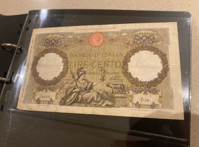 Italy 100 Lire Rome 1926