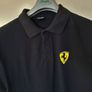 Vintage 1999 ferrari polo shirt Size xl ptp 23" black cotton In excellent condition Image 3
