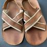 Kids sandals boys girls unisex Polo Ralph Lauren genuine leather size UK 13 Image 6