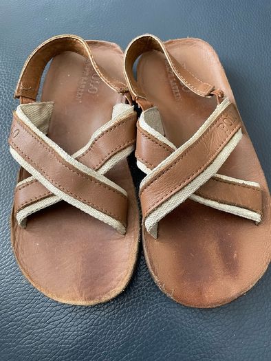 Kids sandals boys girls unisex Polo Ralph Lauren genuine leather size UK 13