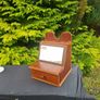 Vintage mirror vanity box with drawer Image 2