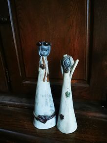 Rachel Quinn Ceramic Figures, Angel, Irish Mythology