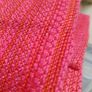 vintage pink curtains, wide wool curtains Image 2