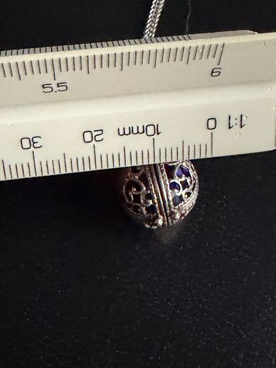 silver necklace