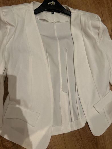 Cream Blazer Jacket New