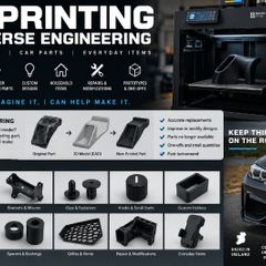 3D Printing/Reverse Engineering Service
