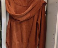 brown sweater
