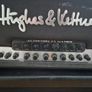 Hughes & Kettner Matrix 100 solid-state guitar amp head paired with a speaker cabinet. Image 2