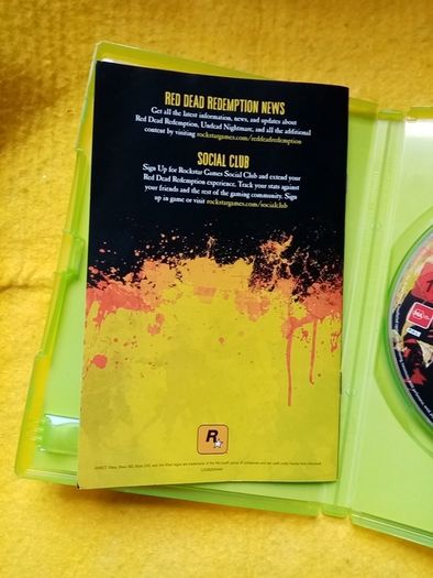 Red Dead Redemption undead nightmare Xbox 360 games Original