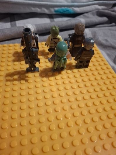 Lego star wars minifigures bounty hunter set