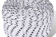 Braided Boat Rope Polyester 12 mm 250 m White