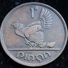 Ireland - 1940 - Penny - Hen - KM.11 - [2748]
