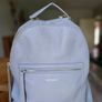 Genuine Coccinelle backbag grey leather rucksack Image 6