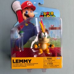 Jakks Pacific Super Mario Brothers Lemmy with Magic Wand -  4 inch Action Figure